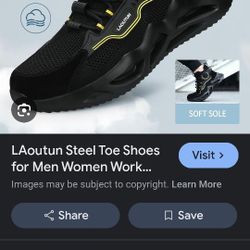Steal Toe Light Weight Shoes 