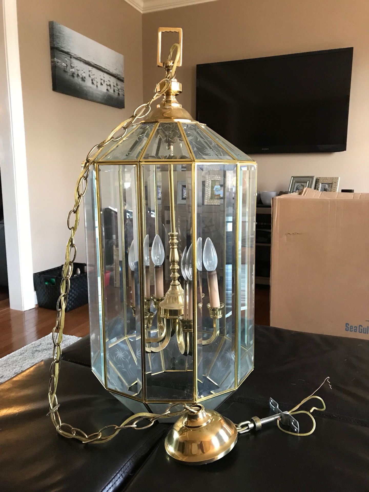 Beautiful Grand Foyer chandelier