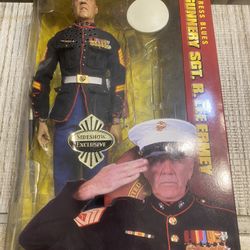 R Lee Ermey Dress Blues Action Figure