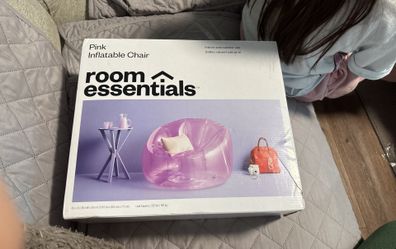Pink Inflatable Chair