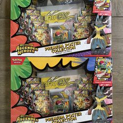 Ascended Hero’s Premium Poster Collection Lucario