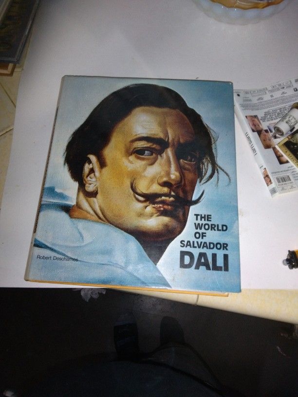 The World Of Salvador Dali Book Antique