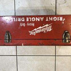 Milwaukee Heavy duty, right angle, drill, vintage