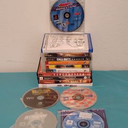 PlayStation 1 2 3 4 And Wii Video Games 