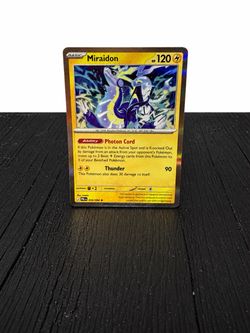 Miraidon Holo Rare Pokémon Card 028/084