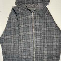Stripped Zip Up 
