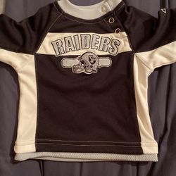 Baby Raiders Jersey Shirt 6-9 Months