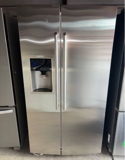 Stainless Steel Electrolx Refrigerator And Freezer