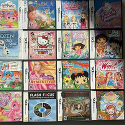 Nintendo DS Case and Manual Lot of 16. No Games. 