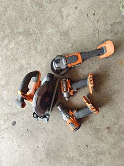 Ridgid tools 18v