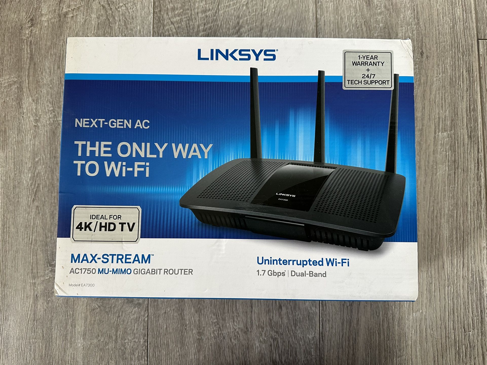 Linksys Next-Gen AC Max-Stream AC1750 My-Mimi Router