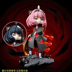 3D Printed Anya Anime Figure Black Cloak Crossover