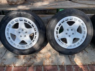 Fifteen 52 Turbomack Wheels and Tires