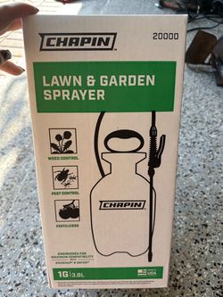 Chapin 1-Gallon Garden Sprayer – New in Box. Pulverizador Chapin de 1 Galón – Nuevo en Caja