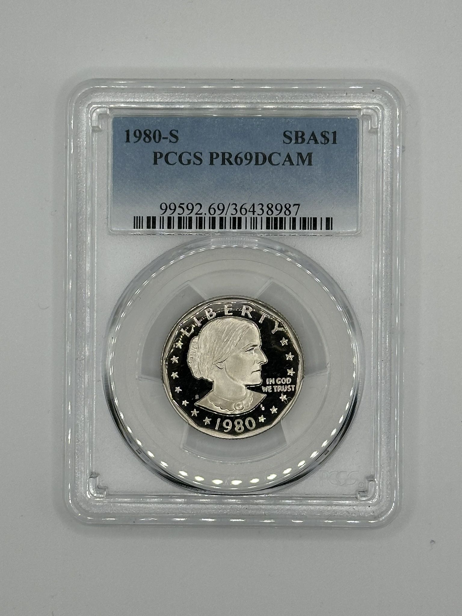 1980 S. SBA Proof 69 DCAM