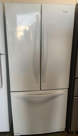 Whirlpool 3-Door  White Fridge
