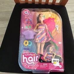 NEW~BARBIE~ Totally Hair Doll~Includes accessories and colorful outfit~ages 3 & up Pick up at four mile cove parkway behind Walmart on Del Prado