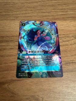 What Else Can I Do? Enchanted 237/204 NM Lorcana Wilds Unknown (Encanto)