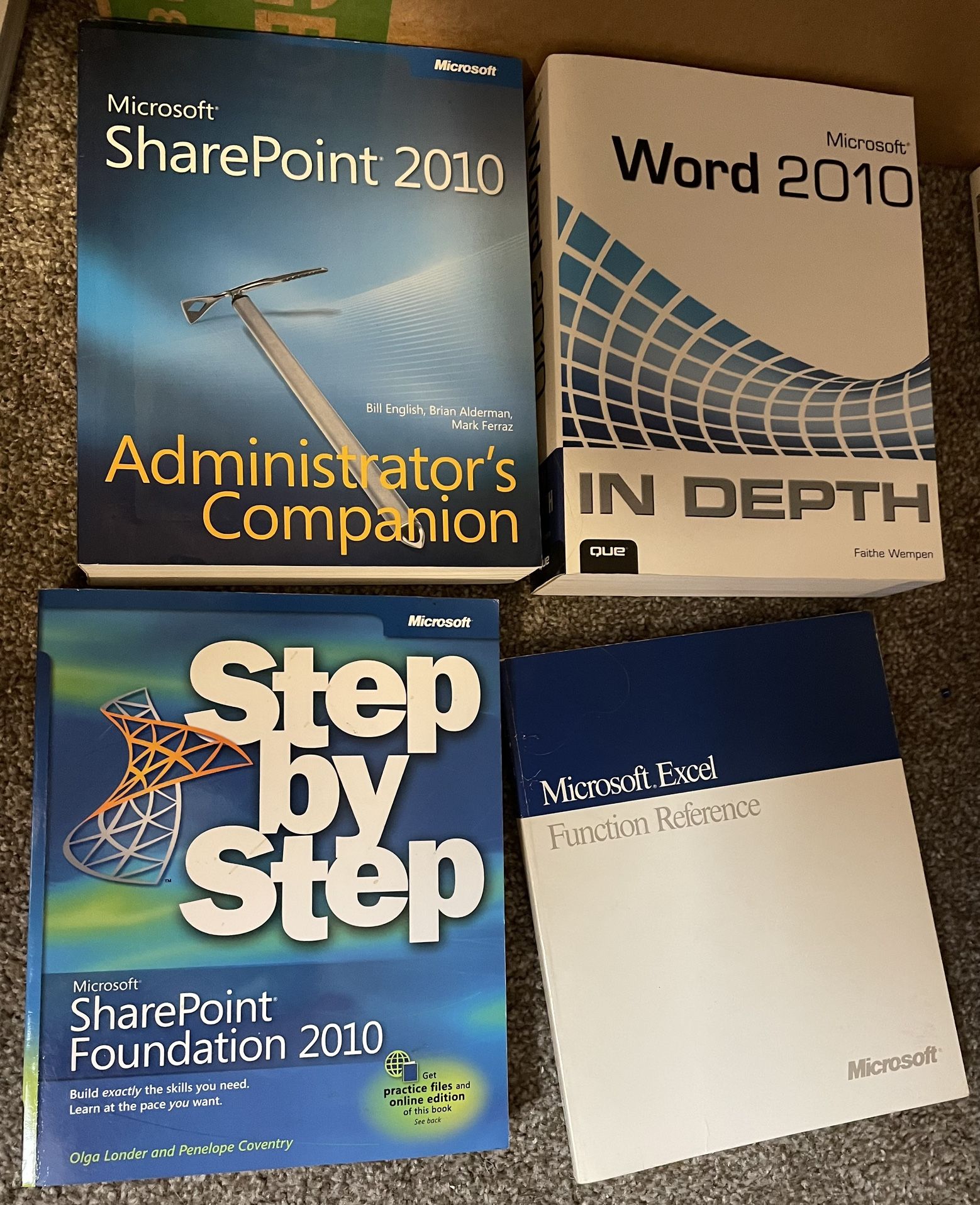 2010 Microsoft Books 