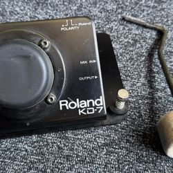 Roland KD-7 Kick Trigger Pad With KDB-7 Beater