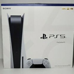 BRAND NEW Sony PLAYSTATIONu 5 PS5 Blu-Ray DISC Console 