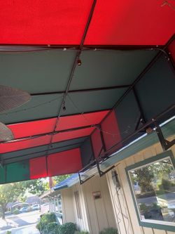 Black patio Frame