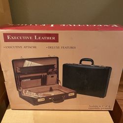 Leather Briefcase - Never Used