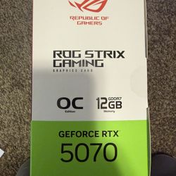 Rog Strix 5070 12gb OC Edition (literally Brand New)