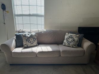 Tan/Vanilla Couch