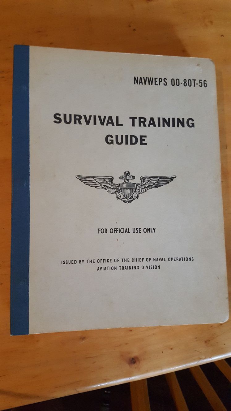 Survival Training Guide military collectible book