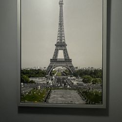 Eiffel Tower And London Phone Booth Wall Art 