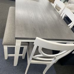 Six piece dining set