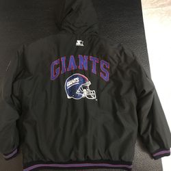 Vintage NY Giants Starter Jacket Size XL .   Jerseys Vest  Carhartt Patagonia Jordans Nike Adidas Shirts Tickets Hats     Pick Up 61st and 1st  UES