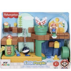 BRAND NEW Fisher Price Little People - My Mario Adventure Playset 