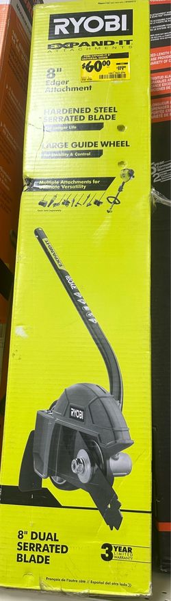 8” dual serrated blade Ryobi
