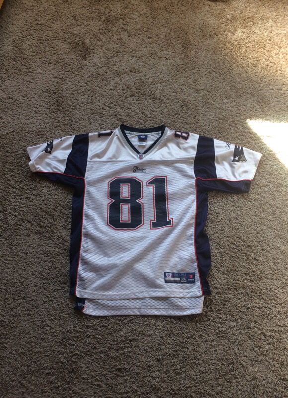 Patriots on field jersey