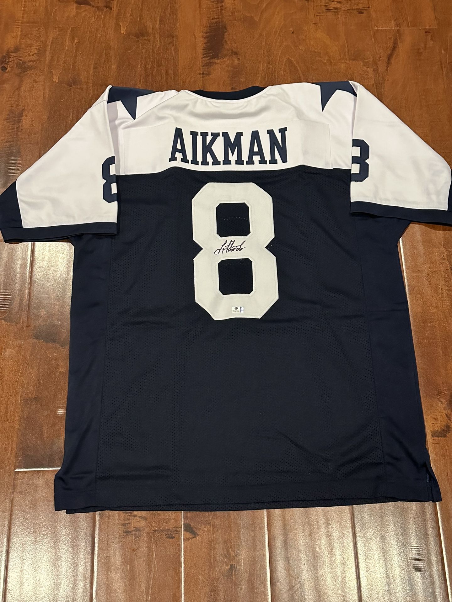 Dallas Cowboys Troy Aikman Autographed Jersey