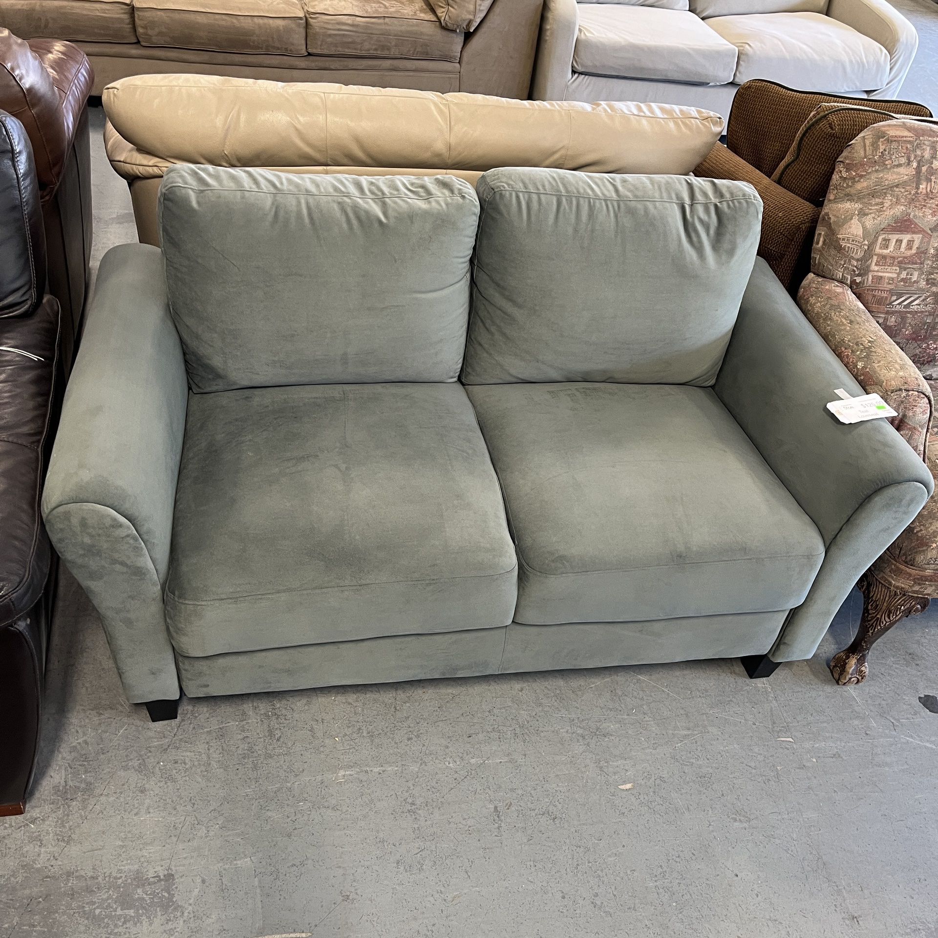 Grey Loveseat Couch (in Store) 