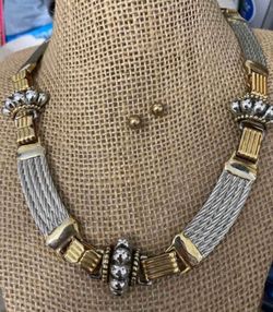 Juego Collar Aretes joyería antigua diferentes modelos cada juego