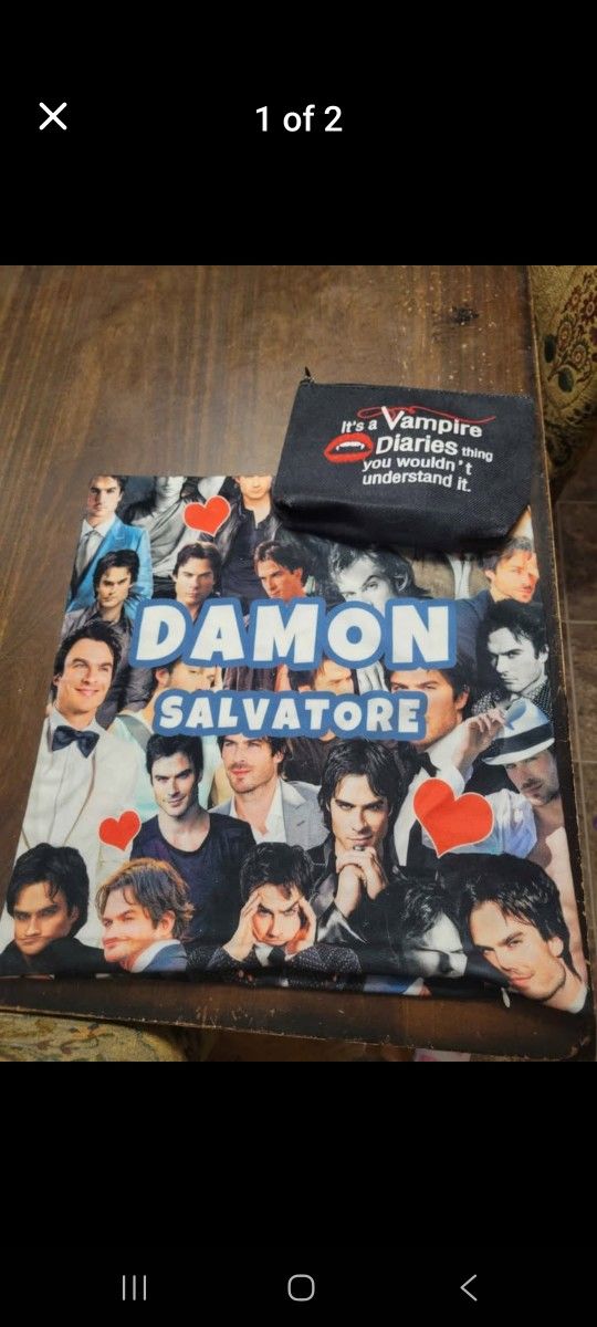 TvD Throw Pillow