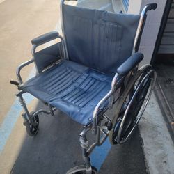 Extra Wide Seat Wheelchair, Good Wheels