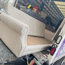 Cream couch ( cushions in pictures)