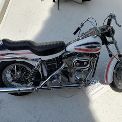 Collectible Harley Davidson Die Cast Bike