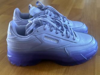 Cardi B X Reebok Wmns Club C Crisp Purple GX7632 Size 7 Women