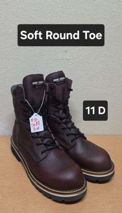 Duradero work boots sz 11D SOFT ROUND TOE