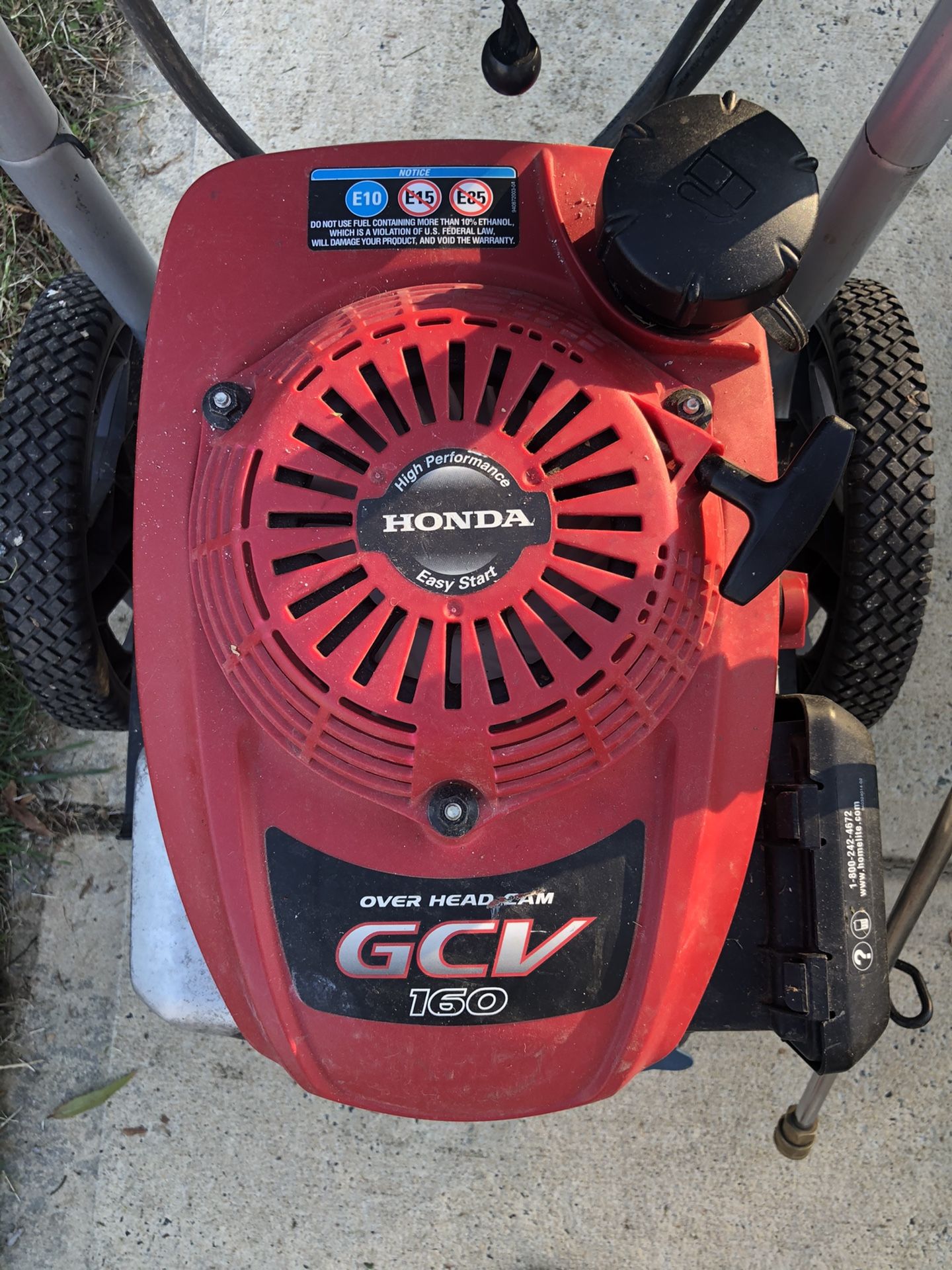 Homelite 2700PSI Honda Gas Pressure Washer for Sale in Huntersville
