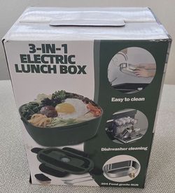 3 in 1 Electric Lunch Box