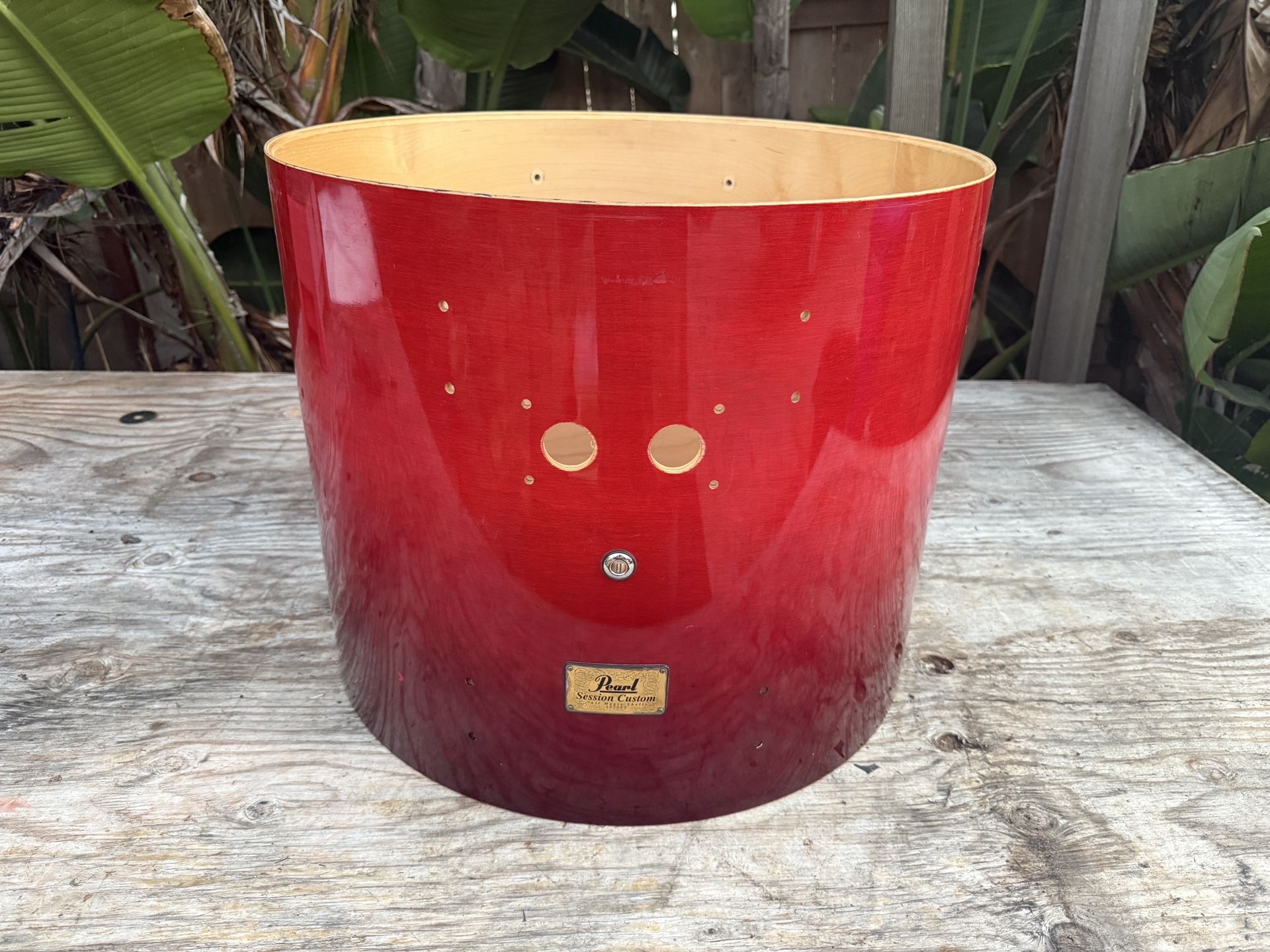 Pearl Sessions Maple 22.18 Bass Drum Bare Shell Only 