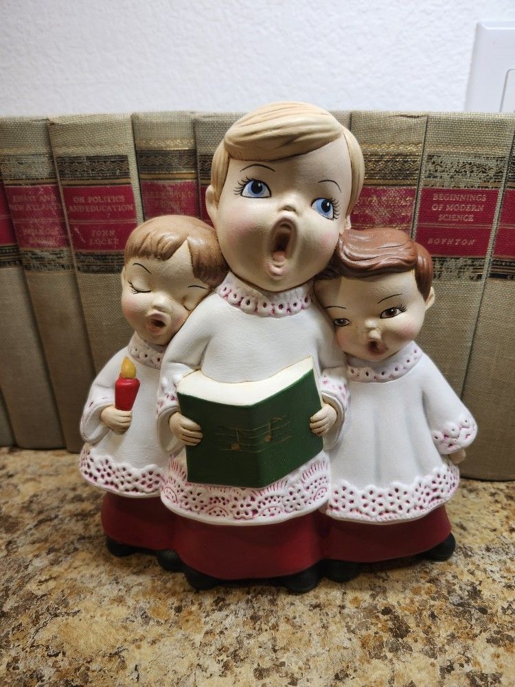 Vintage Porcelain Singing Choir Boys
