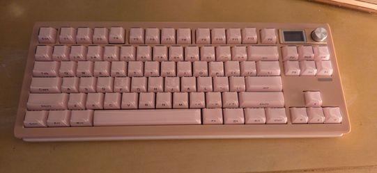 Epomaker shadow s with flamingo switches